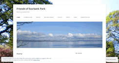 Desktop Screenshot of friendsofstarbankpark.org